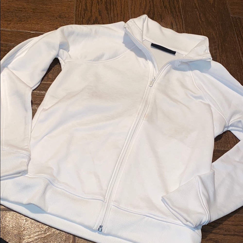 White Under Armour jacket